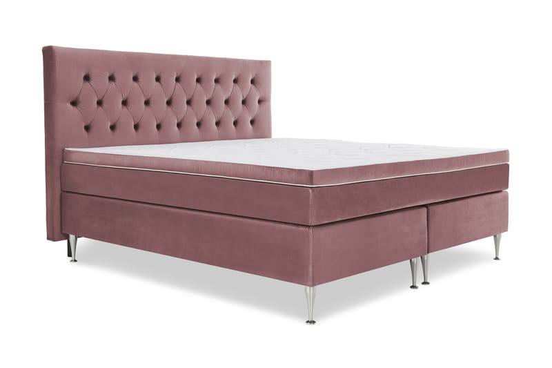 DJURSHOLM Kontinentalsäng 210 Rosa - Möbler - Sovrum - Sängar - Komplett Sängpaket