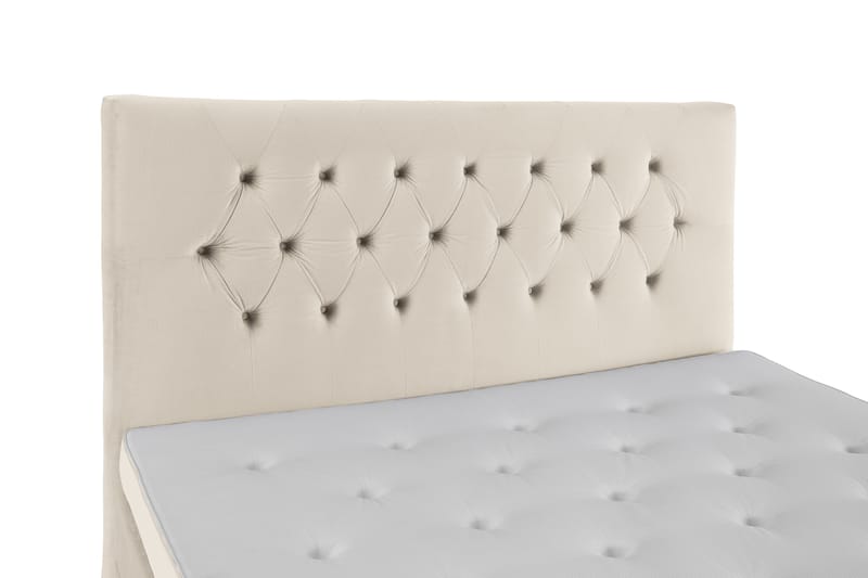 DJURSHOLM Sängpaket 160 Beige Sammet/Höga Guldben - Möbler - Sovrum - Sängar - Komplett Sängpaket
