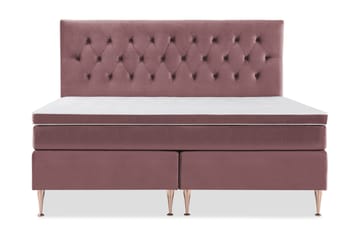 DJURSHOLM Sängpaket 210 Rosa Sammet/Höga Rosében