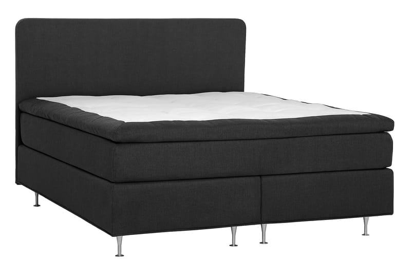 Dolly Kontinentalsäng 180x200cm Memoryfoam - Mörkgrå Svarta Ben - Möbler - Sovrum - Sängar - Kontinentalsängar
