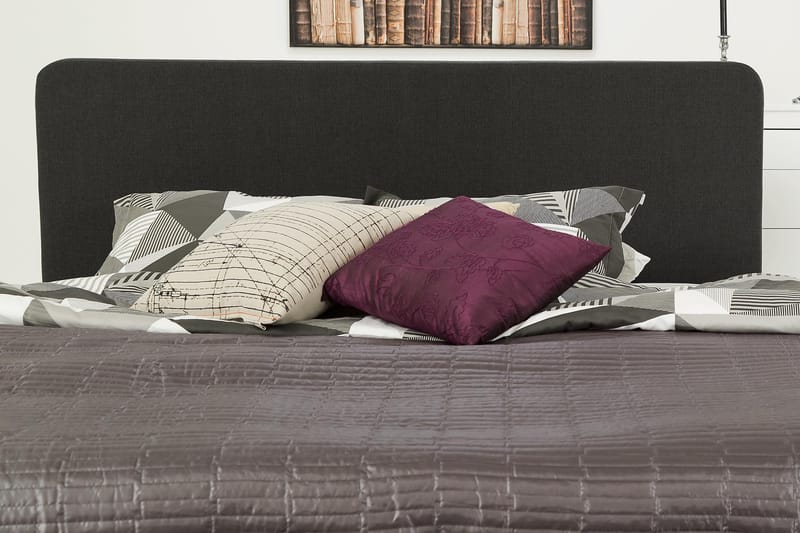 Dolly Kontinentalsäng 180x200cm Memoryfoam - Mörkgrå Svarta Ben - Möbler - Sovrum - Sängar - Kontinentalsängar