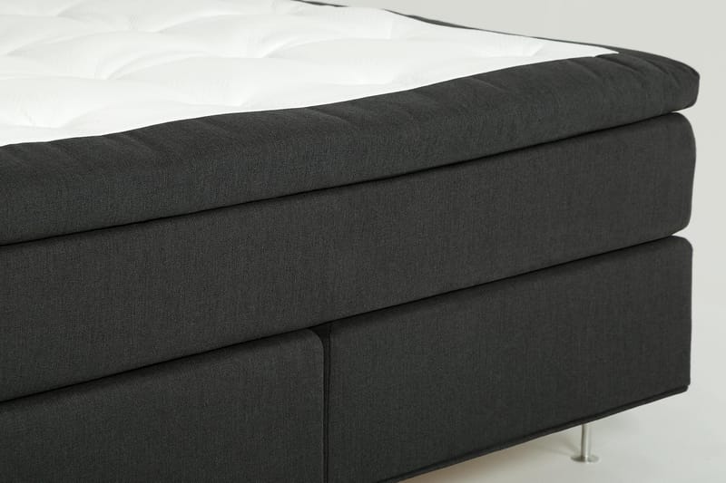 Dolly Kontinentalsäng 180x200cm Memoryfoam - Mörkgrå Svarta Ben - Möbler - Sovrum - Sängar - Kontinentalsängar