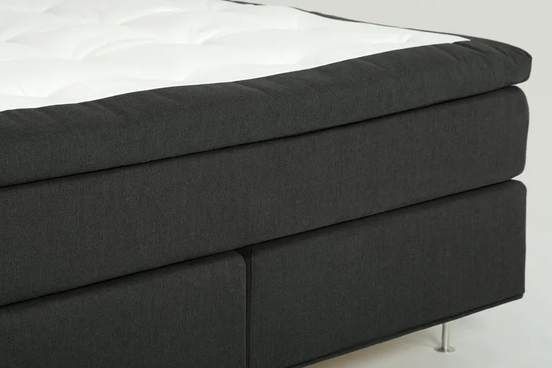 Dolly Kontinentalsäng 200x200 cm - Mörkgrå - Möbler - Sovrum - Sängar - Kontinentalsängar