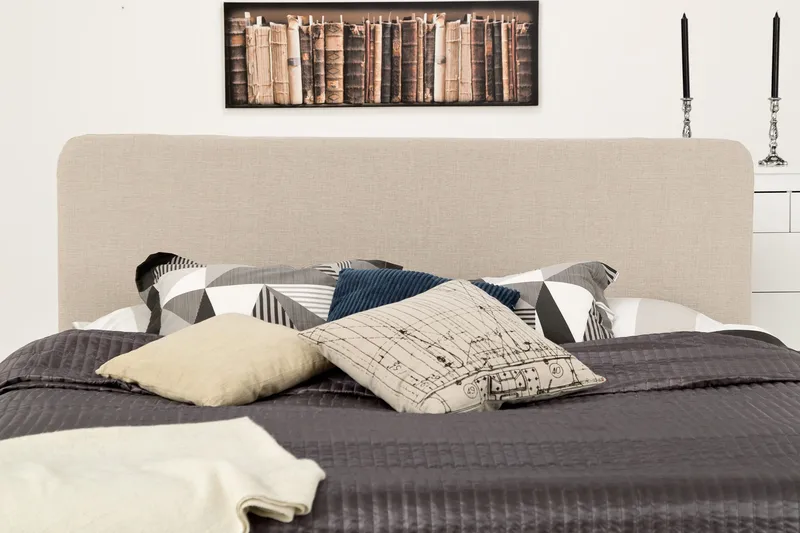 Dolly Kontinentalsäng 210x210 cm - Beige - Möbler - Sovrum - Sängar - Kontinentalsängar