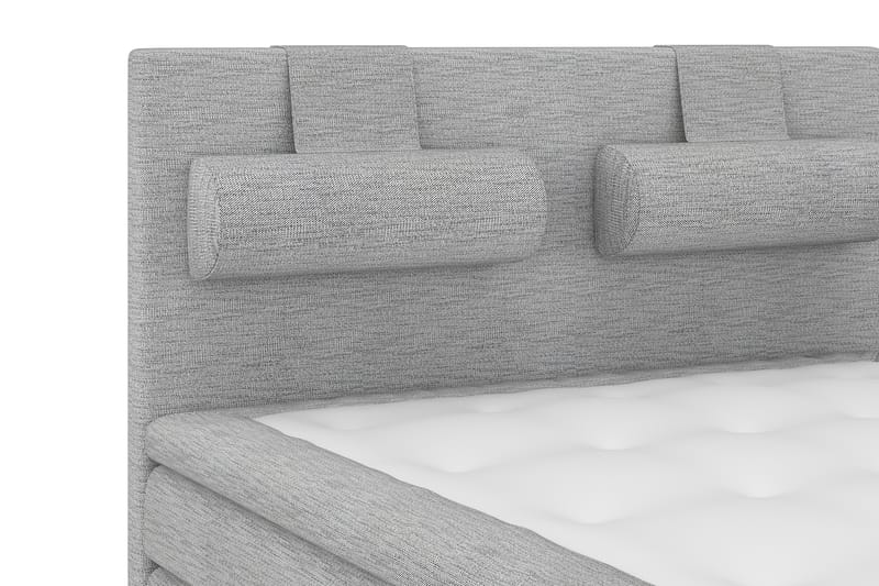 DORMIO Sängpaket Kontinentalsäng 160x200 Ljusgrå - Möbler - Sovrum - Sängar - Kontinentalsängar