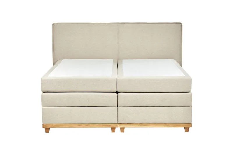 Kontinentalsäng Dynasty Beige-Ljust Trä, 180x200 cm - Beige-Ljust Trä, 180x200 cm - Möbler - Sovrum - Sängar - Kontinentalsängar