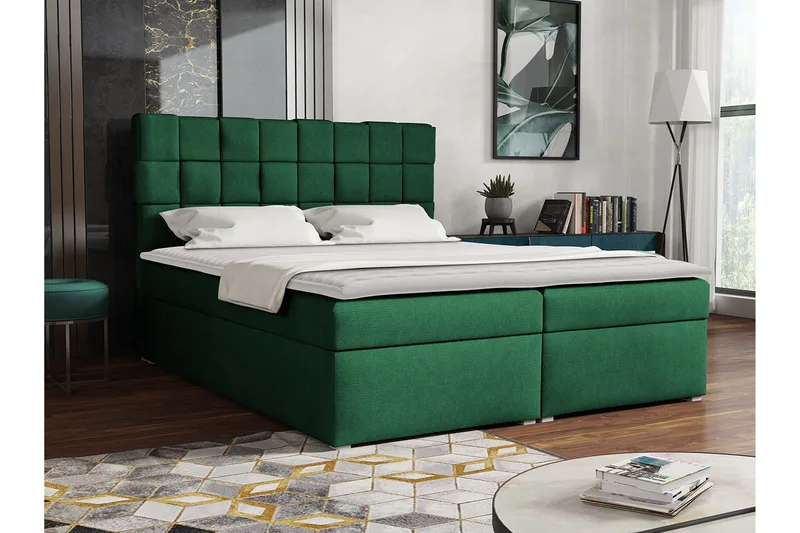 Eirado Kontinentalsäng 180x200 cm - Grön - Möbler - Sovrum - Sängar - Kontinentalsängar