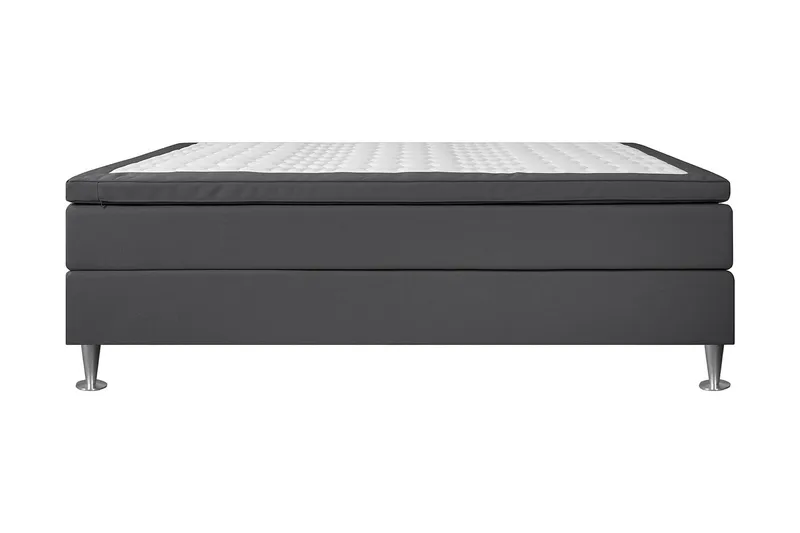 EKEBERGA Kontinentalsäng 150x200 cm Ljusgrå - Möbler - Sovrum - Sängar - Kontinentalsängar