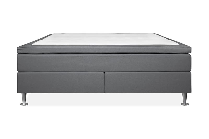 EKEBERGA Kontinentalsäng 150x200 cm Ljusgrå