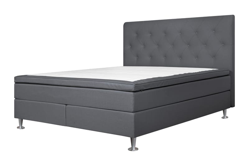 EKEBERGA Sängpaket 160x200 cm Ljusgrå - Möbler - Sovrum - Sängar - Komplett Sängpaket