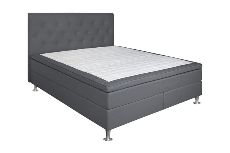 EKEBERGA Sängpaket 180x200 cm Ljusgrå - Möbler - Sovrum - Sängar - Komplett Sängpaket