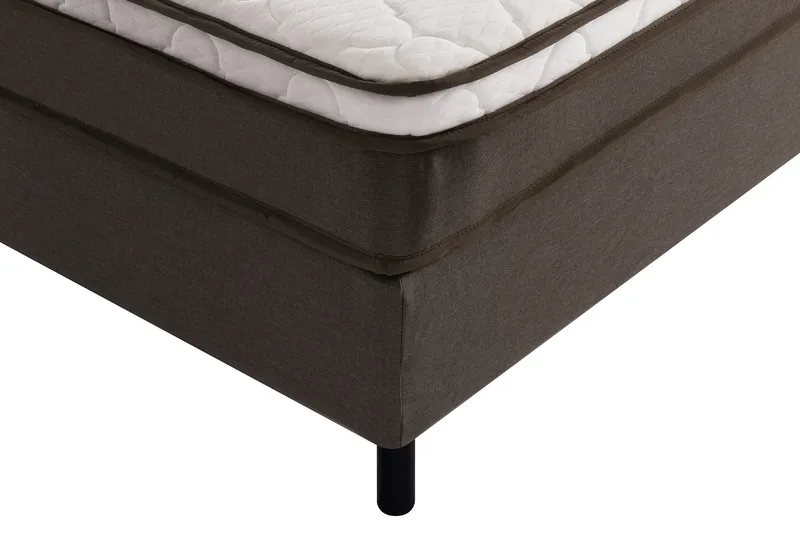 ELBERON Sängpaket Kontinentalsäng 120x200 cm Beige (+Fler va - Möbler - Sovrum - Sängar - Kontinentalsängar