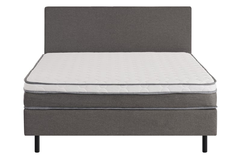 ELBERON Sängpaket Kontinentalsäng 160x200 cm Grå (+Fler val) - Kontinentalsängar