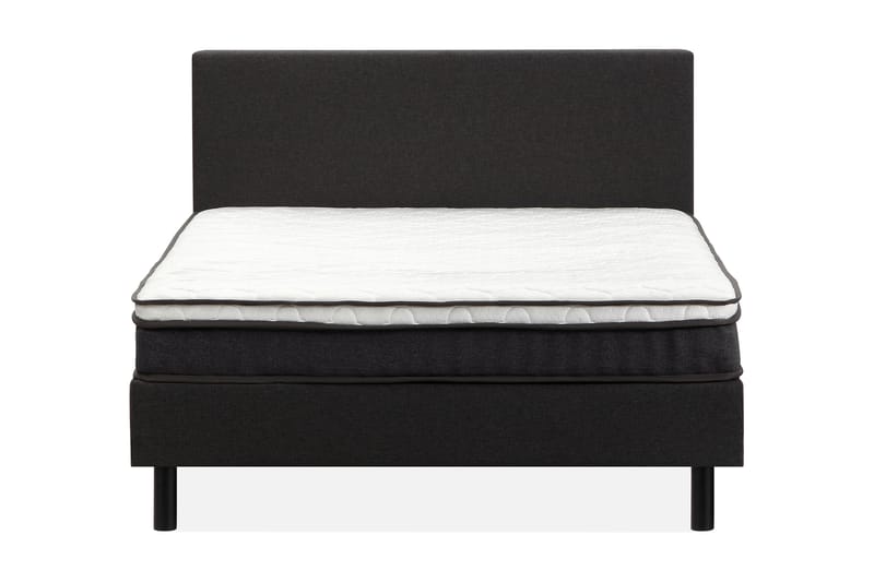 ELBERON Sängpaket Kontinentalsäng 160x200 cm Mörkgrå (+Fler - Kontinentalsängar - Komplett Sängpaket