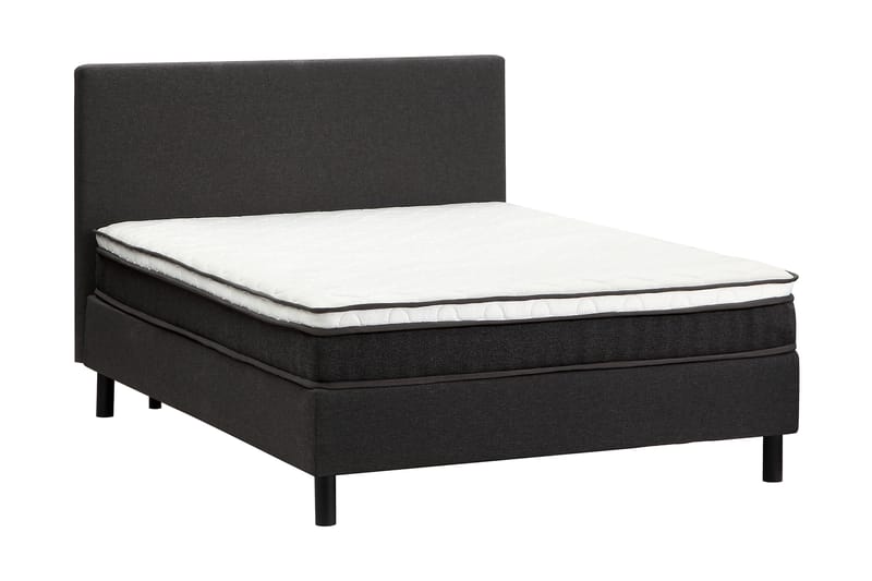 ELBERON Sängpaket Kontinentalsäng 160x200 cm Mörkgrå (+Fler - Möbler - Sovrum - Sängar - Kontinentalsängar