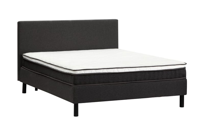ELBERON Sängpaket Kontinentalsäng 180x200 cm Mörkgrå (+Fler - Möbler - Sovrum - Sängar - Kontinentalsängar