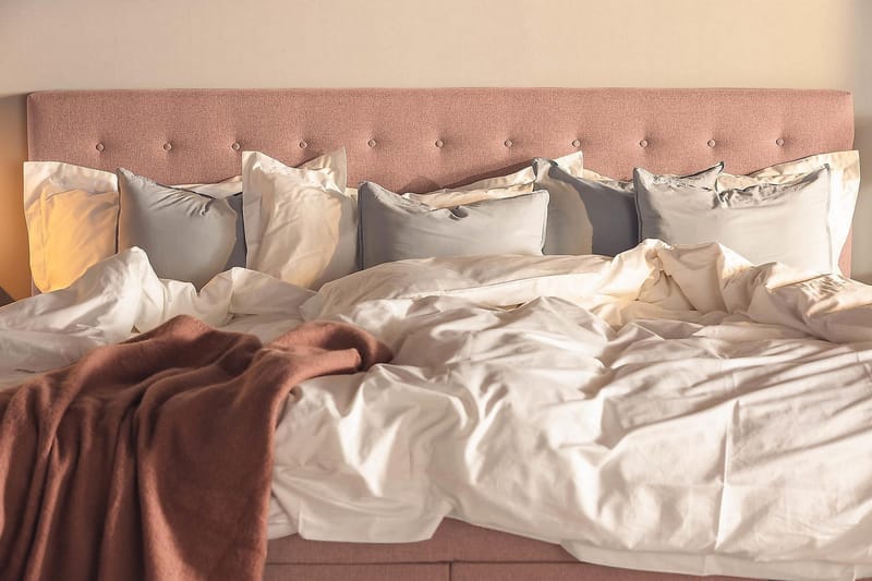 Ella Familjesäng 240x210  cm - (+Fler val) Rosa - Möbler - Sovrum - Sängar - Kontinentalsängar