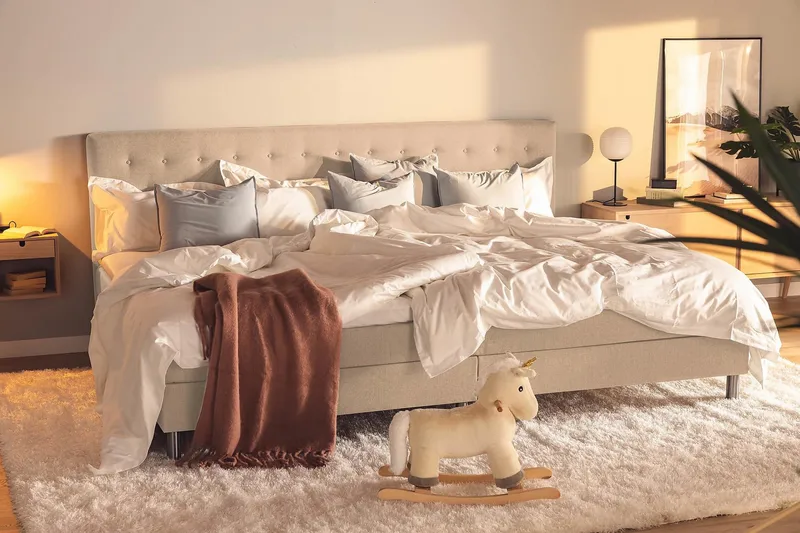 Ella Familjesäng 280x210  cm - (+Fler val) Beige - Möbler - Sovrum - Sängar - Kontinentalsängar