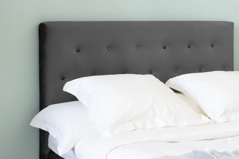 Ella Kontinentalsäng 120x200cm - Mellangrå/Sammet - Möbler - Sovrum - Sängar - Kontinentalsängar