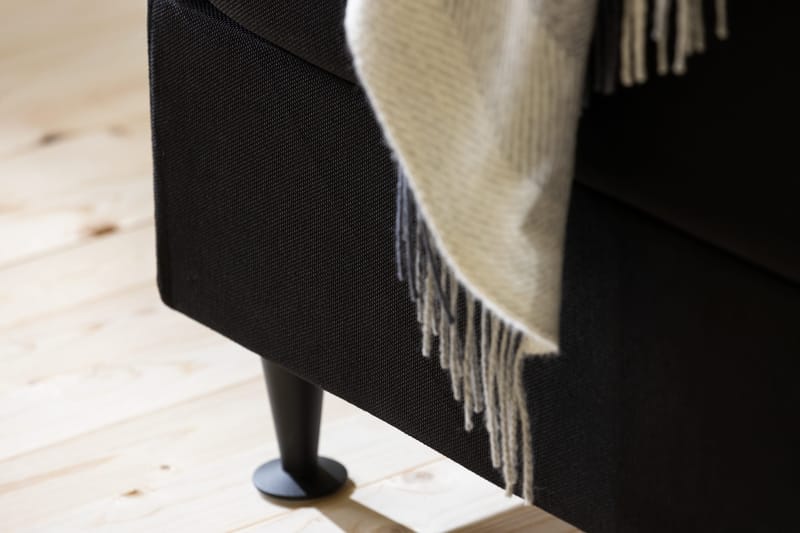 Ella Kontinentalsäng 120x200cm - Svart - Möbler - Sovrum - Sängar - Kontinentalsängar