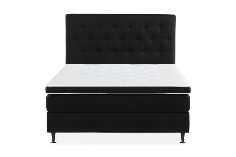 Ella Kontinentalsäng 120x200cm, Svart