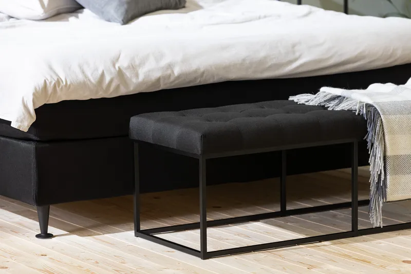 Ella Kontinentalsäng 160x200cm - Svart - Möbler - Sovrum - Sängar - Kontinentalsängar