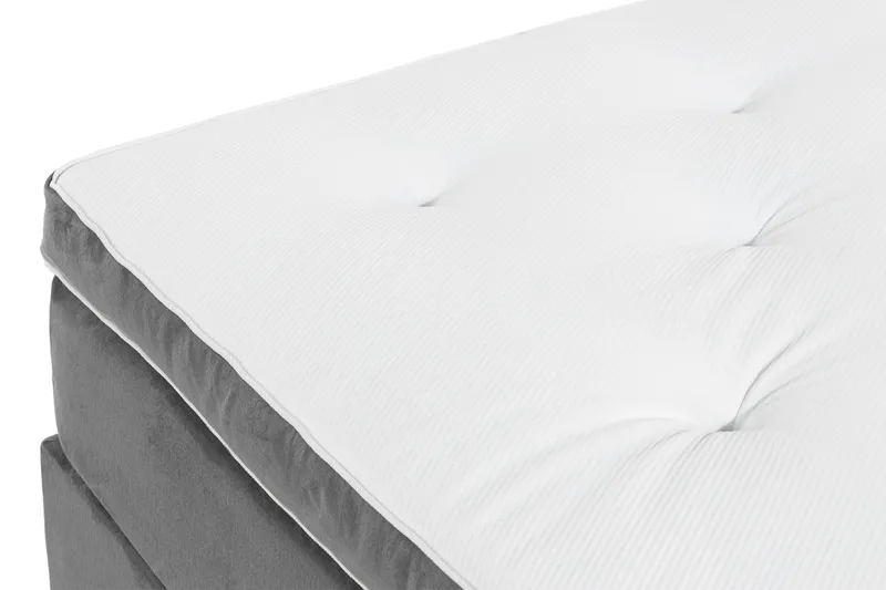 Ella Kontinentalsäng 180x200cm - Grå/Sammet - Möbler - Sovrum - Sängar - Kontinentalsängar