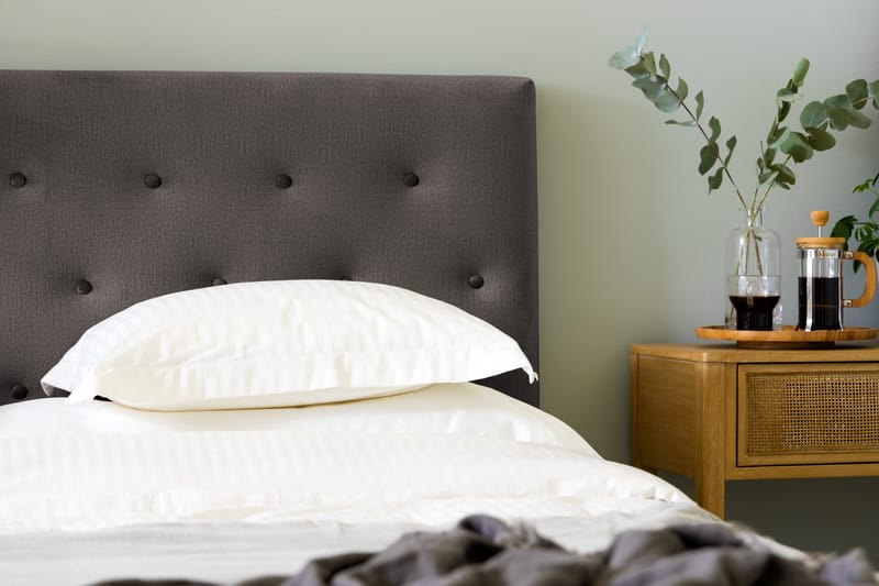 Ella Kontinentalsäng 180x200cm - Mörkgrå/Sammet - Möbler - Sovrum - Sängar - Kontinentalsängar