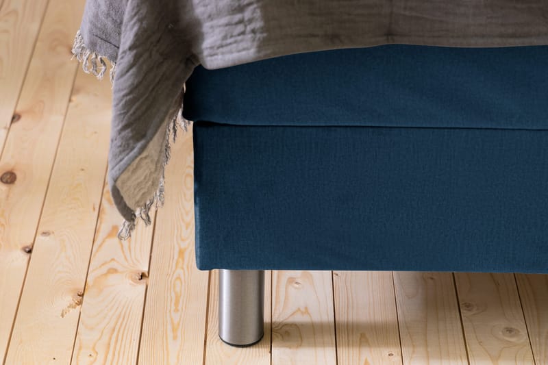 Ella Kontinentalsäng 90x200cm - Blå/Sammet - Möbler - Sovrum - Sängar - Kontinentalsängar