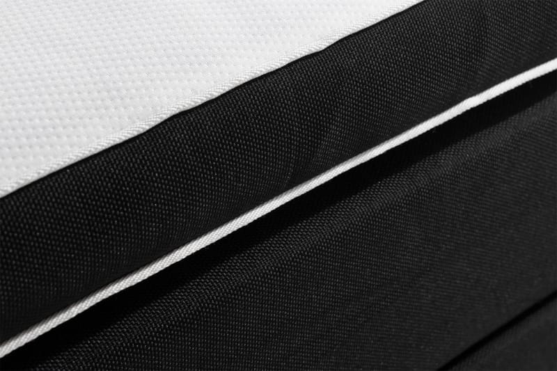 Ella Sängpaket 180x200 cm Knapp Gavel - Svart - Möbler - Sovrum - Sängar - Kontinentalsängar