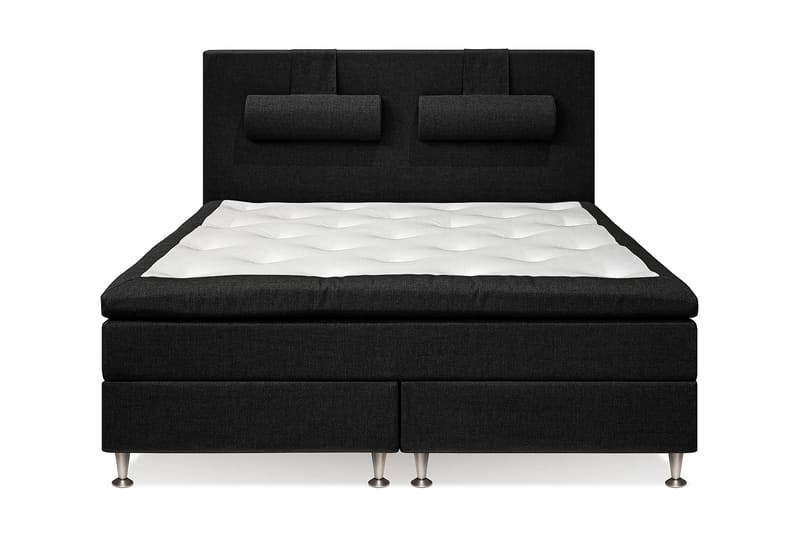 FELICIA Kontinentalsäng 180x200 Svart - Möbler - Sovrum - Sängar - Komplett Sängpaket