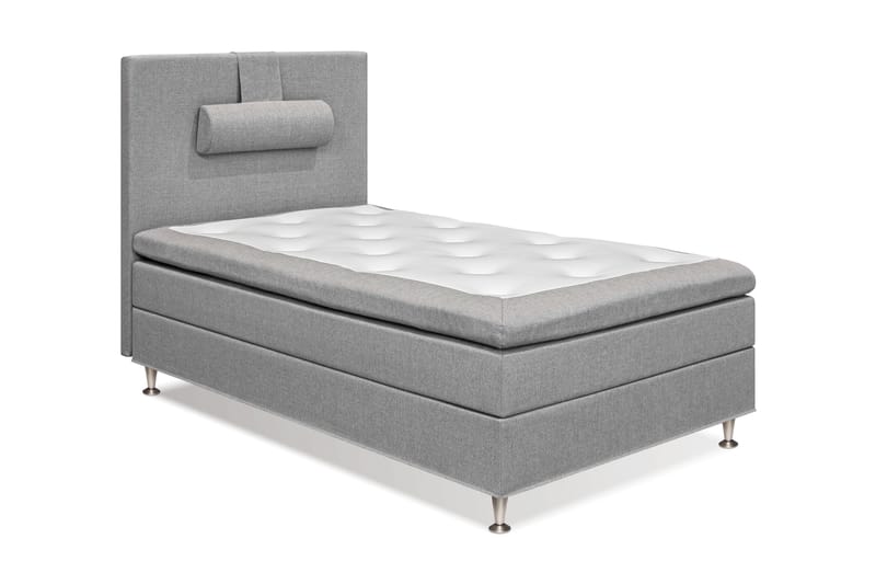 FELICIA Sängpaket 120x200 Ljusgrå - Möbler - Sovrum - Sängar - Komplett Sängpaket