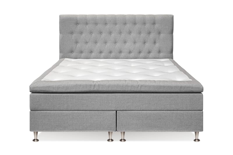 FELICIA Sängpaket 160x200 Ljusgrå - Möbler - Sovrum - Sängar - Komplett Sängpaket