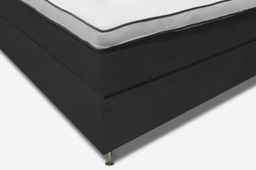 Finnigan Sängpaket Kontinentalsäng 160x200 cm Fast - Svart - Möbler - Sovrum - Sängar - Kontinentalsängar