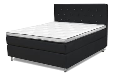 Finnigan Sängpaket Kontinentalsäng 180x200 cm Medium/Fast - Svart - Möbler - Sovrum - Sängar - Kontinentalsängar