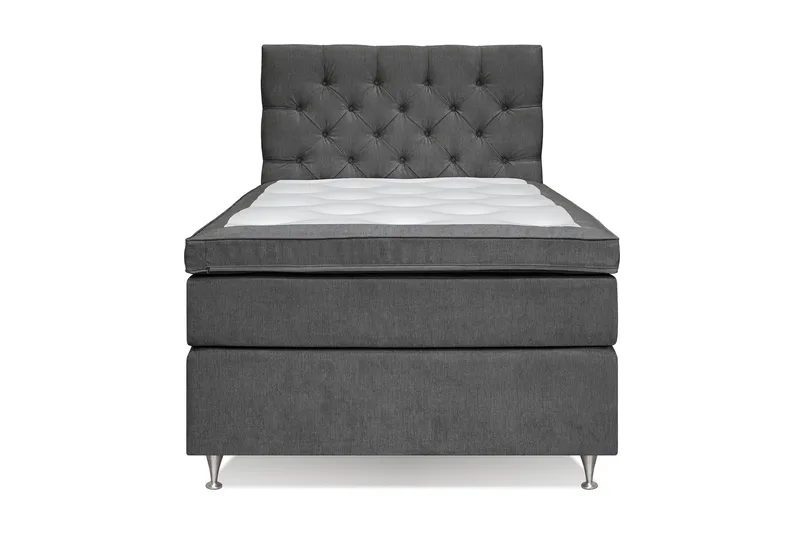 FLORENS Kontinentalsäng 120x200 Fast Mörkgrå (+Fler val) - Möbler - Sovrum - Sängar - Kontinentalsängar