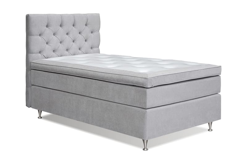 FLORENS Kontinentalsäng 140x200 Medium Ljusgrå (+Fler val) - Möbler - Sovrum - Sängar - Komplett Sängpaket
