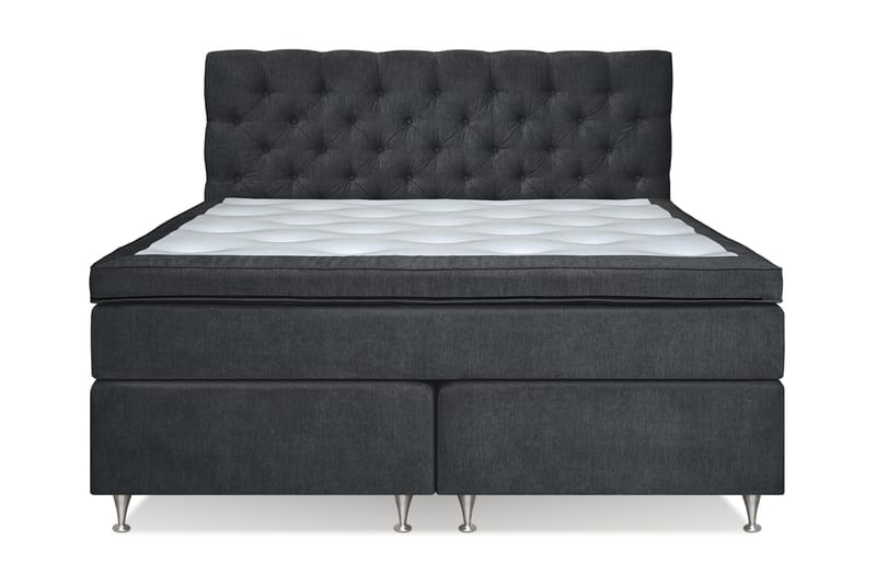 FLORENS Kontinentalsäng 160x200 Fast/Medium Svart (+Fler val - Möbler - Sovrum - Sängar - Komplett Sängpaket