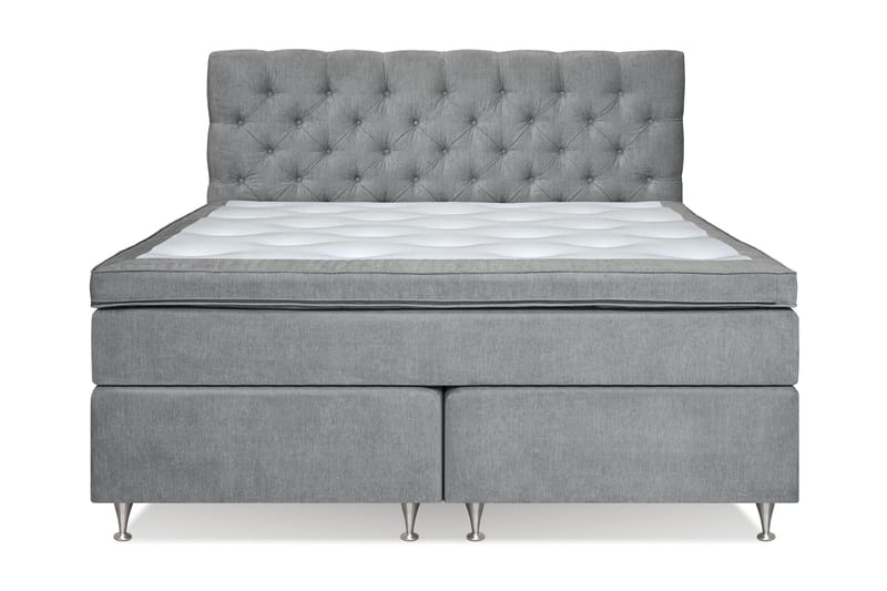 FLORENS Kontinentalsäng 160x200 Medium Grå (+Fler val) - Möbler - Sovrum - Sängar - Komplett Sängpaket