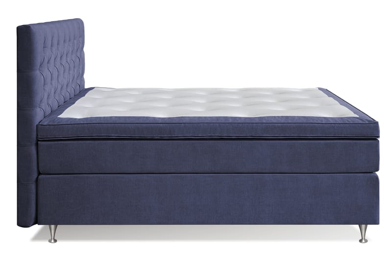 FLORENS Kontinentalsäng 160x200 Medium Mörkblå (+Fler val) - Komplett Sängpaket - Kontinentalsängar