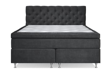 FLORENS Kontinentalsäng 180x200 Fast Svart (+Fler val)