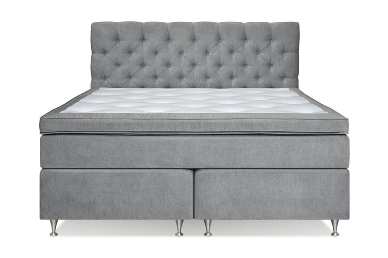 FLORENS Kontinentalsäng 180x200 Medium Grå (+Fler val) - Möbler - Sovrum - Sängar - Komplett Sängpaket