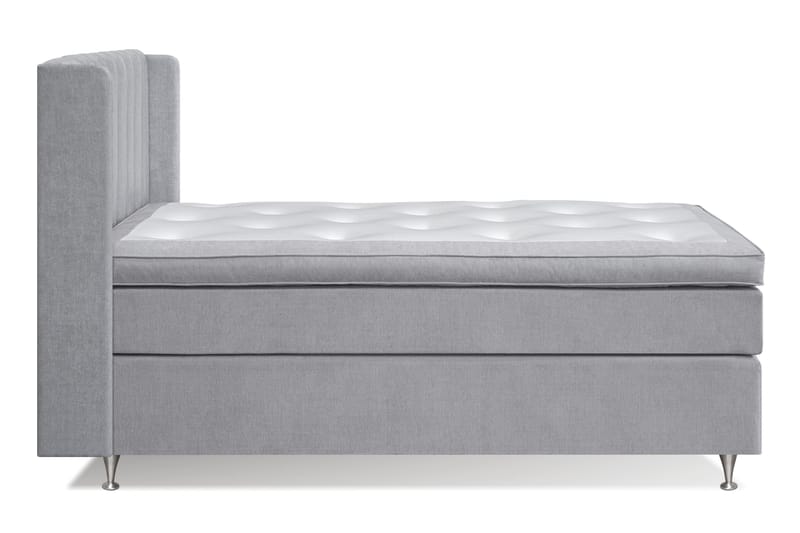 FLORENS Sängpaket 105x200 Fast Ljusgrå (+Fler val) - Möbler - Sovrum - Sängar - Komplett Sängpaket