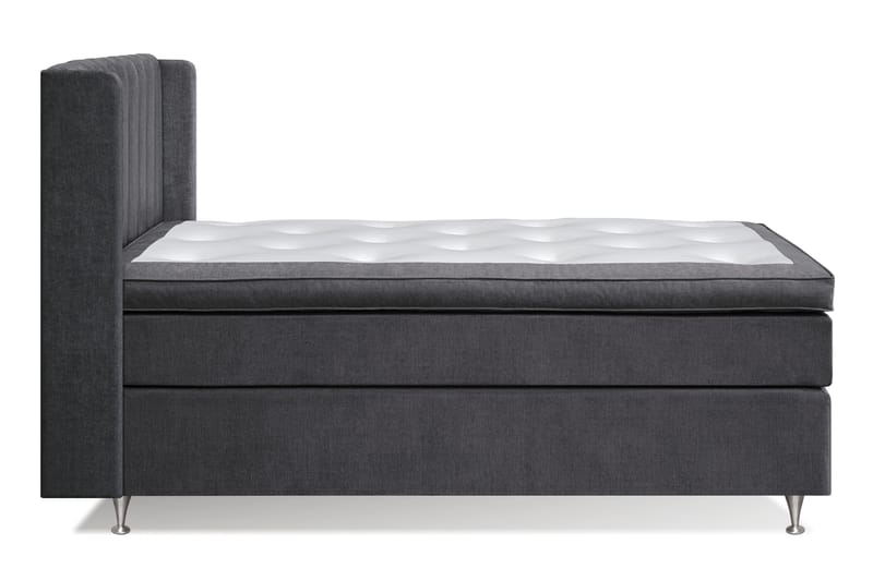 FLORENS Sängpaket 105x200 Fast Mörkgrå (+Fler val) - Möbler - Sovrum - Sängar - Komplett Sängpaket