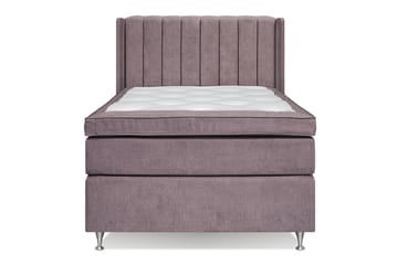 FLORENS Sängpaket 105x200 Fast Mörkrosa (+Fler val)