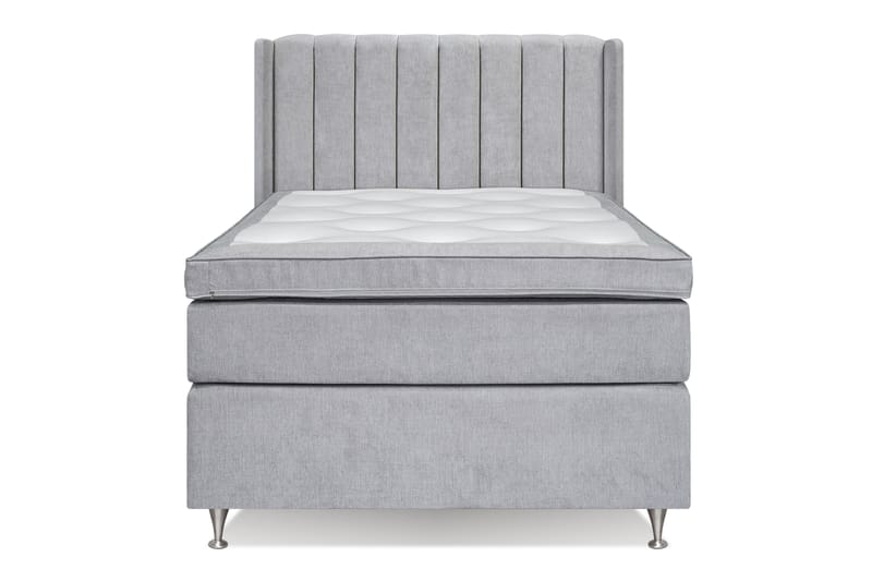FLORENS Sängpaket 105x200 Medium Ljusgrå (+Fler val) - Möbler - Sovrum - Sängar - Kontinentalsängar