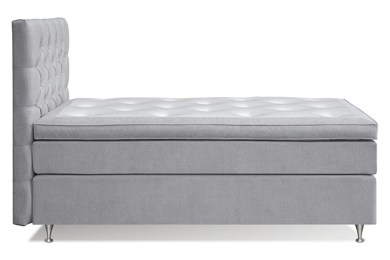 FLORENS Sängpaket 105x200 Medium Ljusgrå (+Fler val) - Möbler - Sovrum - Sängar - Kontinentalsängar