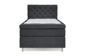 FLORENS Sängpaket 120x200 Medium Svart (+Fler val)