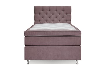 FLORENS Sängpaket 140x200 Fast Mörkrosa (+Fler val)