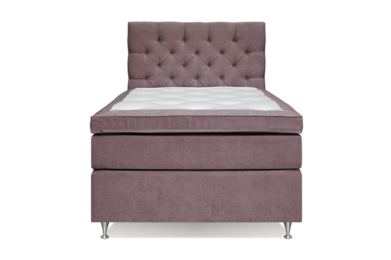 FLORENS Sängpaket 140x200 Fast Mörkrosa (+Fler val) - Möbler - Sovrum - Sängar - Kontinentalsängar